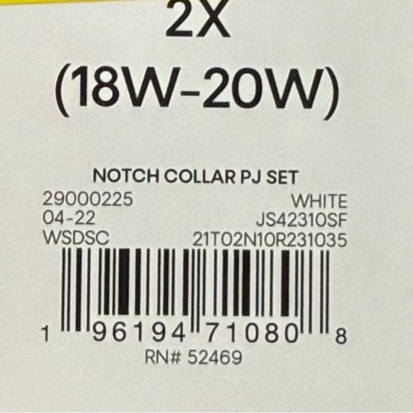 Joyspun Women’s Size 2X-3X Plaid Christmas pajama set Plush Pajamas NWT - Picture 5 of 10